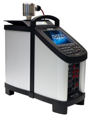 AMETEK RTC-159 ultra-low temperature calibrator from -100°C to 155°C with ±0.03°C stability, Stirling cooling and precision temperature calibration.