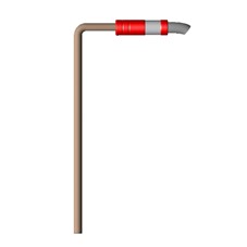europascal EP-E194 Industrial Reference Thermometer angled