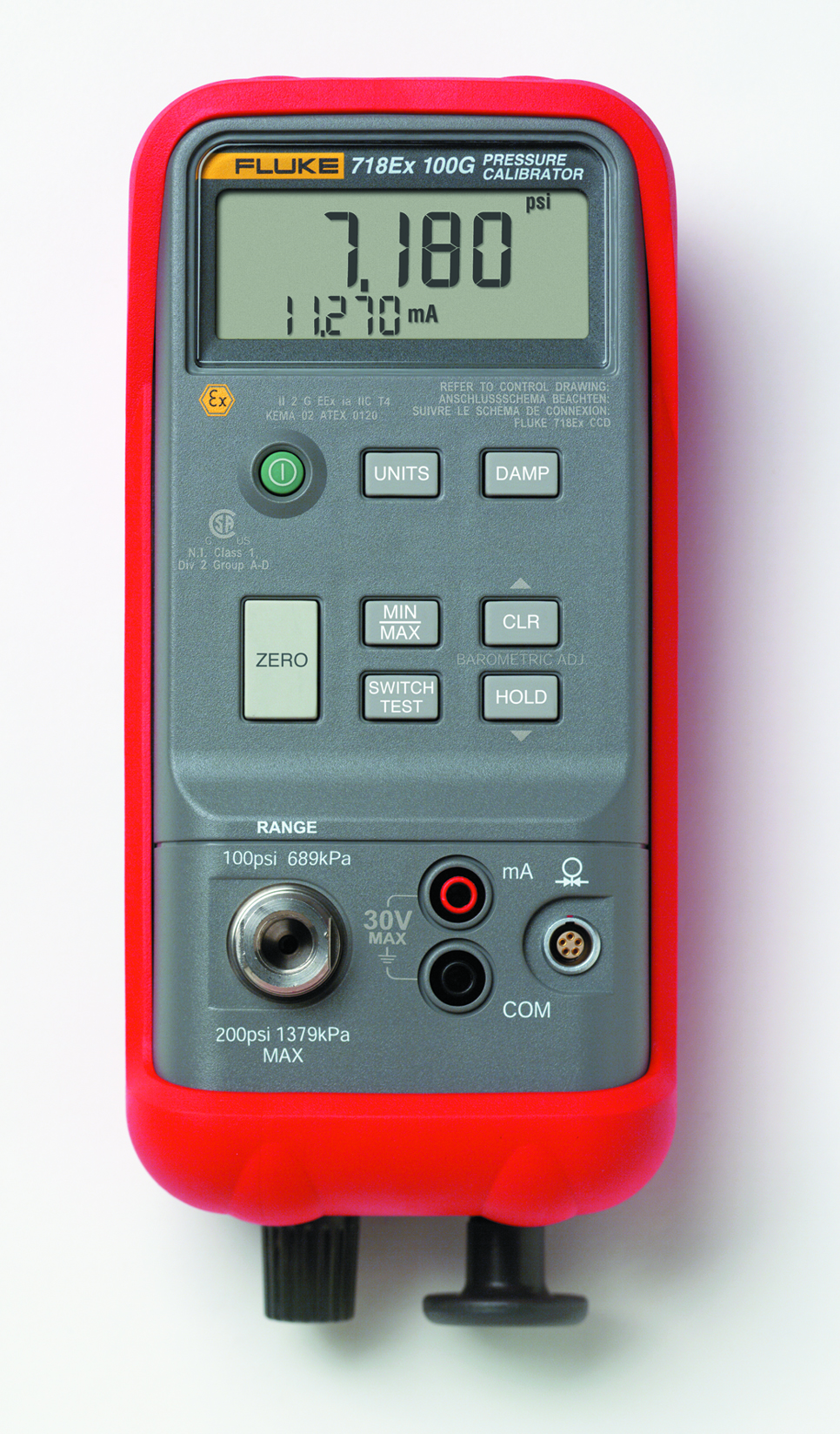 Fluke 718Ex Eigensicherer Druckkalibrator