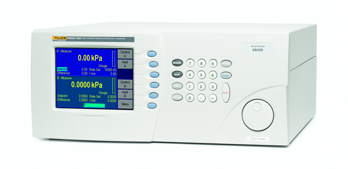 Fluke 7252 Dual Output Digital Pressure Controller