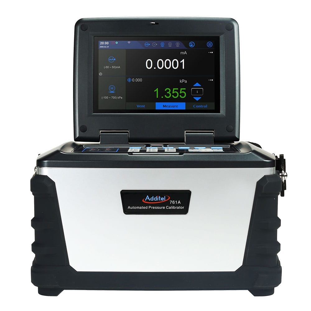 Additel ADT 761A-LLP mobiler Niederdruckkalibrator mit automatischer Druckerzeugung und präziser Druckregelung für Kalibrierungen im Labor und vor Ort