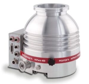 Pfeiffer Vacuum HiPace 400 P robuste Turbomolekularpumpe für industrielle Hochvakuum und Prozessanwendungen